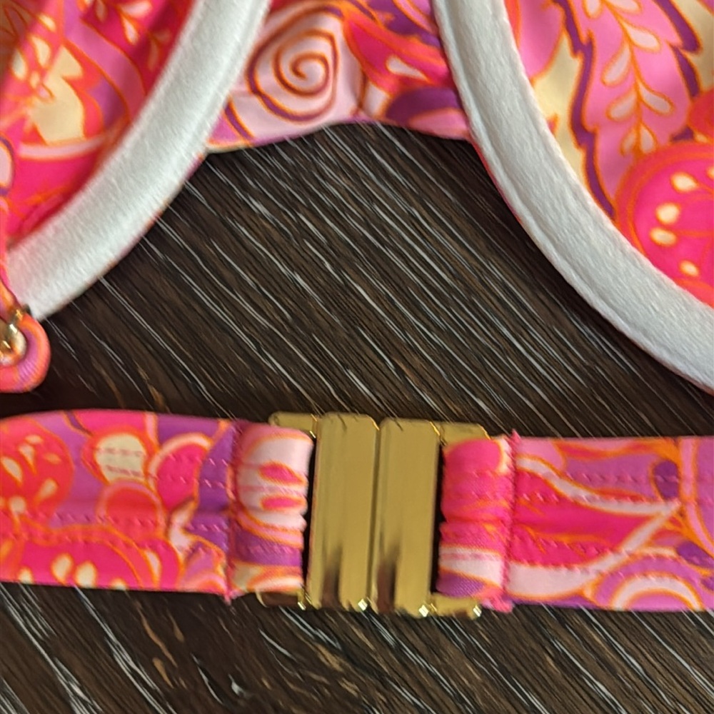 Kulani Kinis Ruched Underwire Bikini Top Size Large - Picture 7 of 10